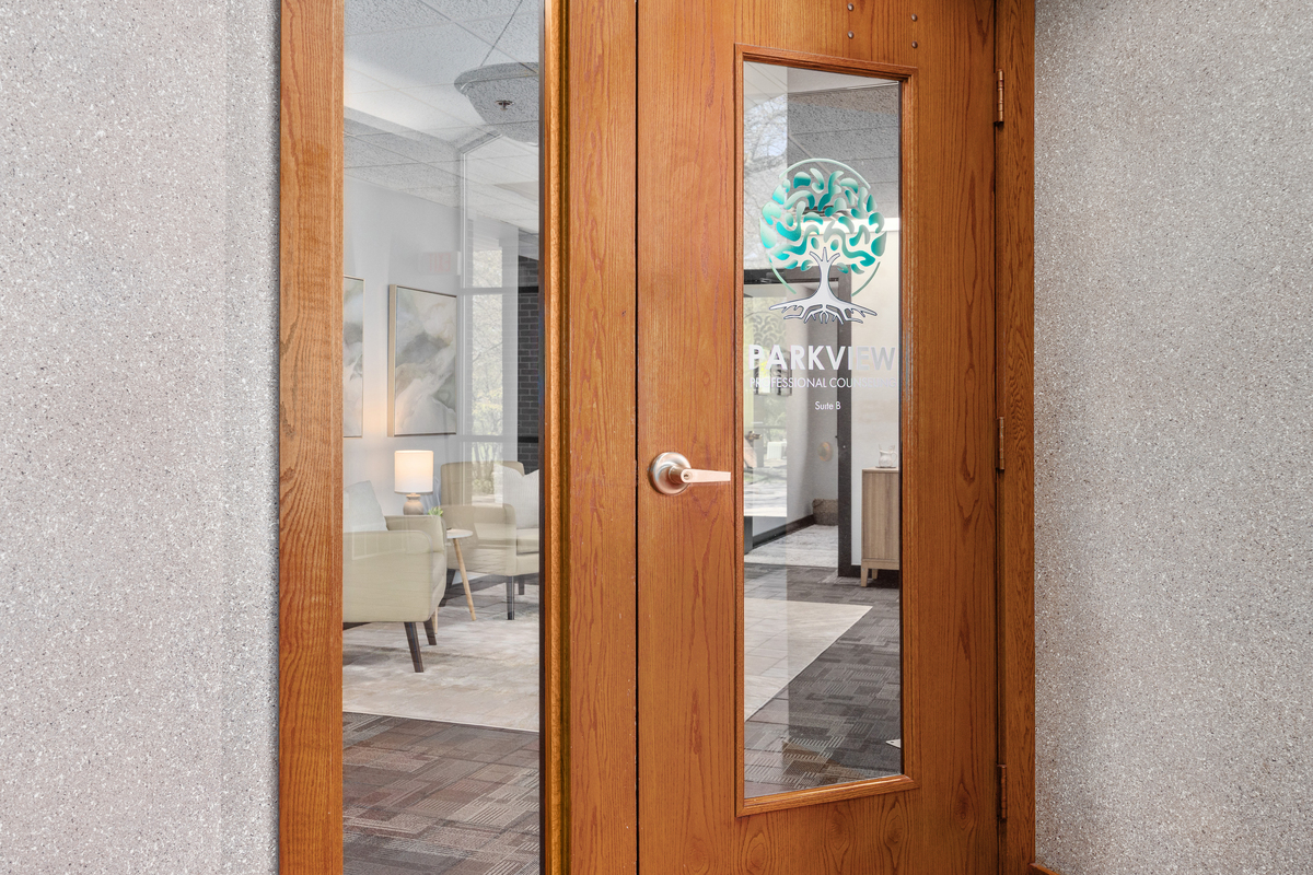 Parkview Counseling suite door